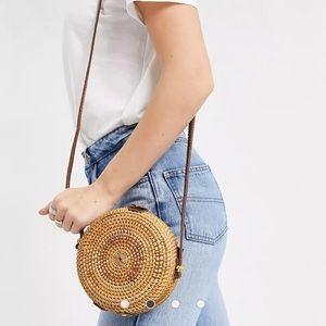 ASOS Rattan crossbody bag